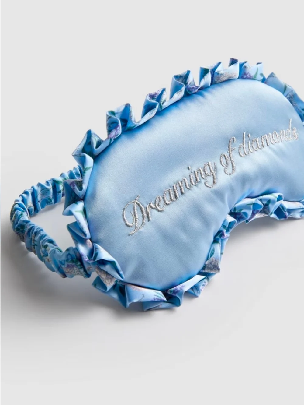 Bridgerton Sleep Eye Mask, Light blue, Primark